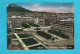 AK Napoli - Piazza Municipio e Castel Sant'Elmo.