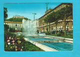 AK Napoli - Piazza Municipio - Fontana e Castel S. Elmo.