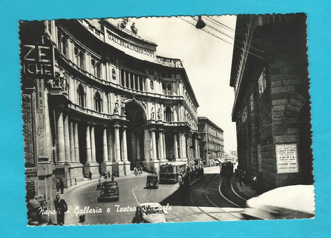 AK Napoli - Galleria e Teatro S. Carlo.