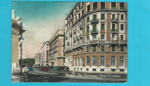 AK Napoli - Via Partenope e Hotel Excelsior.