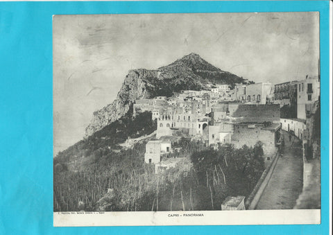 Capri - Panorama. Format: 23,5 x 19 cm. Verlag: Ragozino.