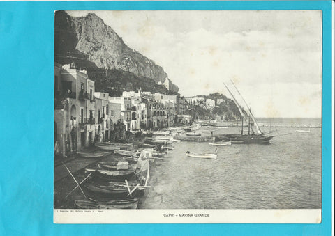 Capri - Marina Grande. Format: 23,5 x 19 cm. Verlag: Ragozino.