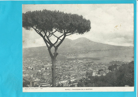 Napoli - Panorama da S. Martino. Format: 23,5 x 19 cm. Verlag: Ragozino.