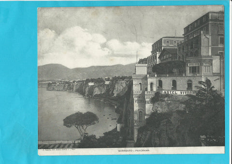 Sorrento - Panorama. Format: 23,5 x 19 cm. Verlag: Ragozino.