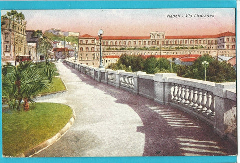 AK Napoli - Via Litoranea.