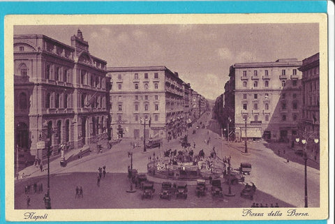 AK Napoli. Piazza della Borsa.