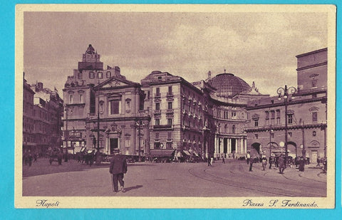 AK Napoli. Piazza S. Ferdinando.