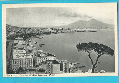 AK Napoli - Panorama dal Rione Sannazaro - Posillipo.