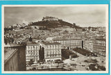 AK Napoli - Piazza Municipio e Castel Sant'Elmo.
