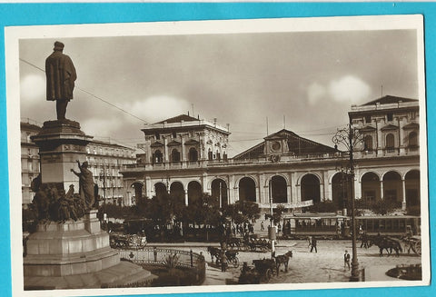 AK Napoli - Piazza Garibaldi e Stazione.