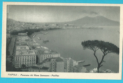 AK Napoli - Panorama dal Rione Sannazaro - Posillipo.