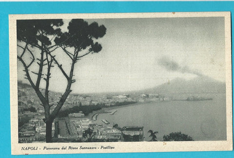 AK Napoli - Panorama dal Rione Sannazaro - Posillipo.