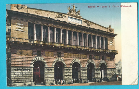 AK Napoli. Teatro S. Carlo (Esterno)