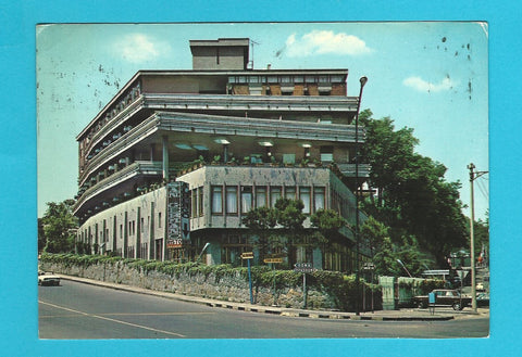 AK Napoli. Albergo San Germano. Via Domiziana (Angolo Via Ippodromo).