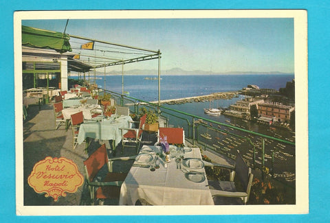AK Napoli. Albergo Vesuvio.