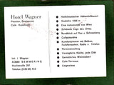 Werbe-AK Semmering. Hotel Wagner. Inh. Wagner. Hochstraße 267.
