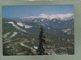 AK Wintersportplatz Semmering mit Rax und Schneeberg.