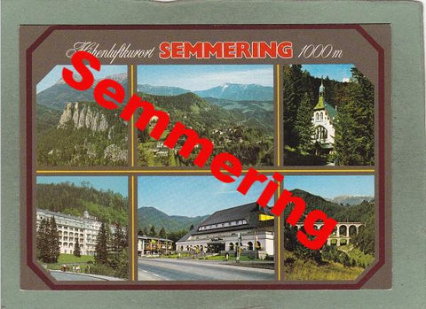 AK Höhenluftkurort Semmering.