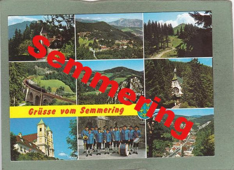 AK Grüße vom Semmering.