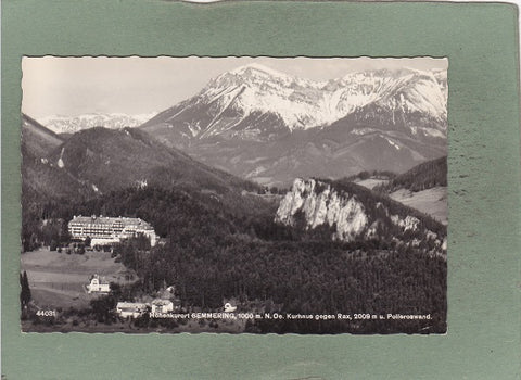 AK Höhenkurort Semmering, Kurhaus geg. Rax (1960).