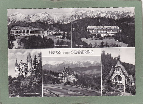 AK Gruß vom Semmering. (1959)