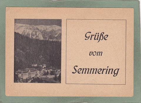 AK Grüße vom Semmering.