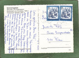 AK Semmeringgebiet. Weinzettl- und Polleroswand. Breitenstein und Kreuzberg. Hintergrund Raxalpe.