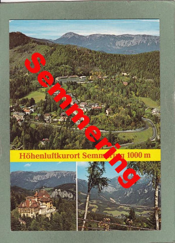 AK Höhenluftkurort Semmering.