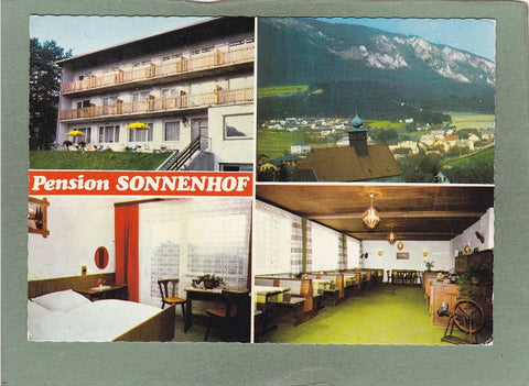 AK Grünbach am Schneeberg. Pension Sonnenhof.