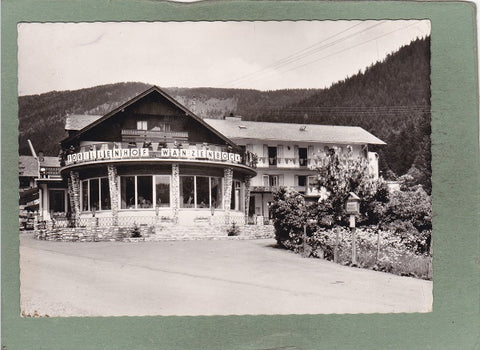 AK Puchberg am Schneeberg. Forellenhof Alpengasthof Losenheim. Sepp u. Elfriede Wanzenböck. Losenheim 20.