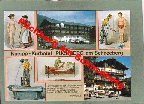 AK Puchberg am Schneeberg. Kneipp – Kurhotel.
