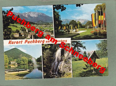 AK Kurort Puchberg am Schneeberg.