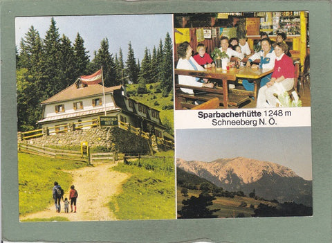 AK Puchberg/Schneeberg. Sparbacherhütte am Schneeberg.
