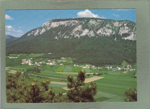 AK Zweiersdorf mit „Hoher Wand“.