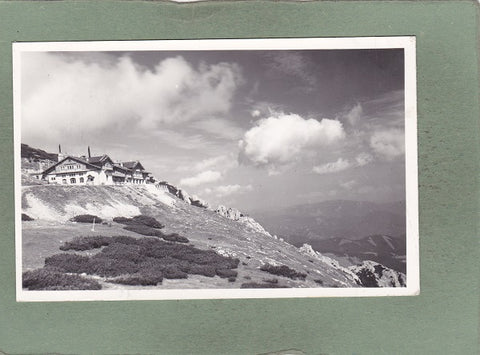 AK Schneeberg. Berggaststätte Hochschneeberg.