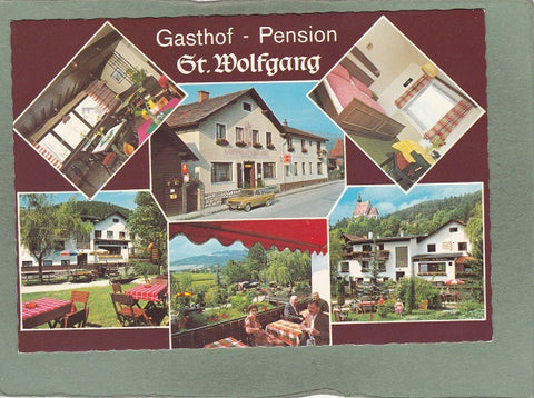 AK Kirchberg am Wechsel. Gasthof Pension St. Wolfgang. Johann und Marianne Kernbeis.