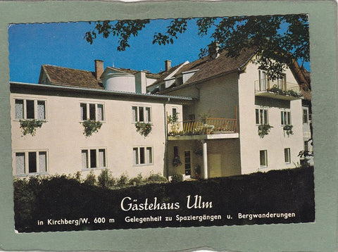 AK Kirchberg am Wechsel. Gästehaus Ulm.