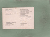 Visitenkarte. Gasthaus Pension Fahrner. St.Corona 39, Unternberg, Aspang.