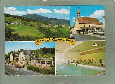 AK Gruß aus St. Corona am Wechsel.