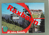 AK 50 Jahre Raxbahn. Raxalpe. Hirschwang.