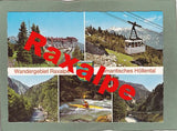 AK Wandergebiet Raxalpe romantisches Höllental.