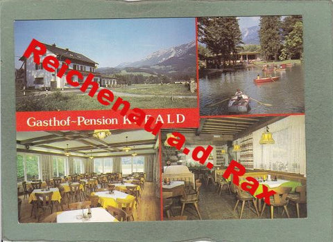 AK Kurort Reichenau a.d. Rax. Gasthof Pension Kobald.