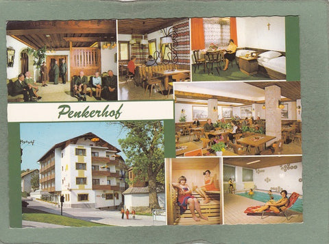 AK Penk 23. Penkerhof. Gasthof und Erholungsheim. Inh. M. u. E. Brandstetter.