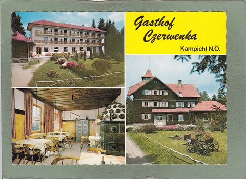 AK Kampichl 60. Gasthof Pension Czerwenka.