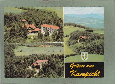 AK Grüße aus Kampichl. Gasthof Pension Czerwenka Kampichl 60.