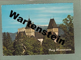 AK Burg Wartenstein bei Gloggnitz gegen Schneeberg.