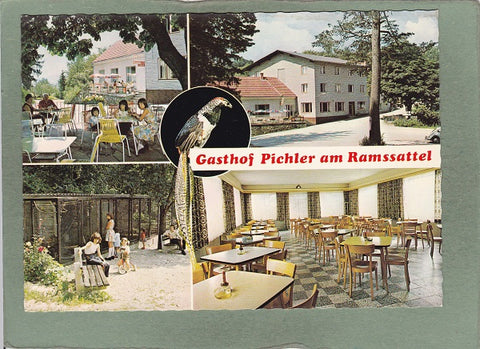 AK Gloggnitz. Gasthof zum Ramssattel. Inh. Julius Pichler. Rams 40.