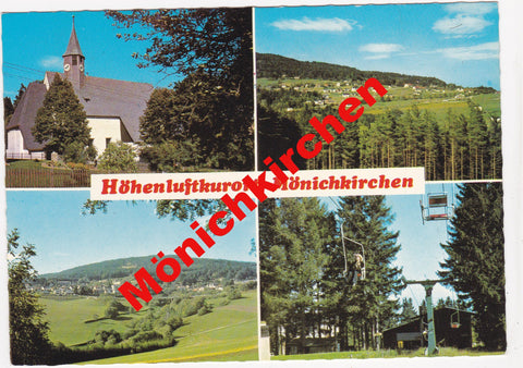AK Höhenluftkurort Mönichkirchen.