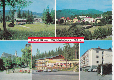AK Höhenluftkurort Mönichkirchen.
