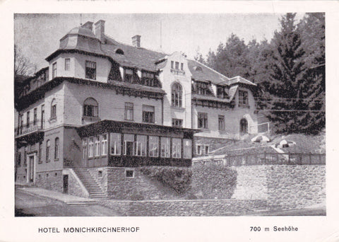 AK Mönichkirchen. Hotel Mönichkirchnerhof.